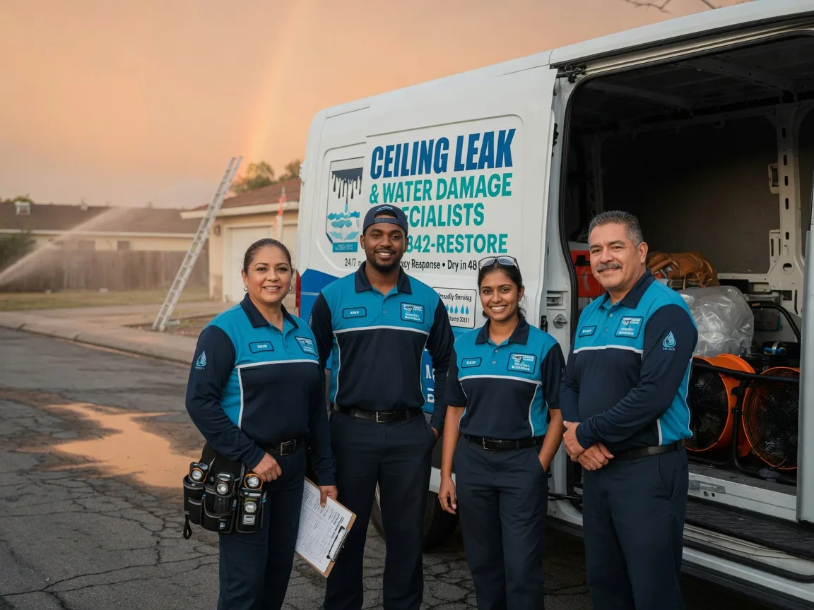 Ceiling Leak Cleanup company in West Davenport, NY